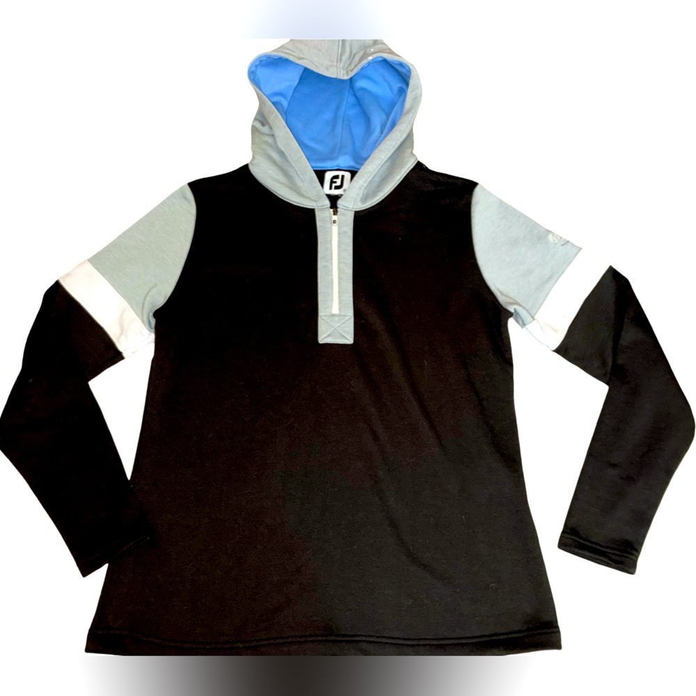 Footjoy color block golf hoodie medium